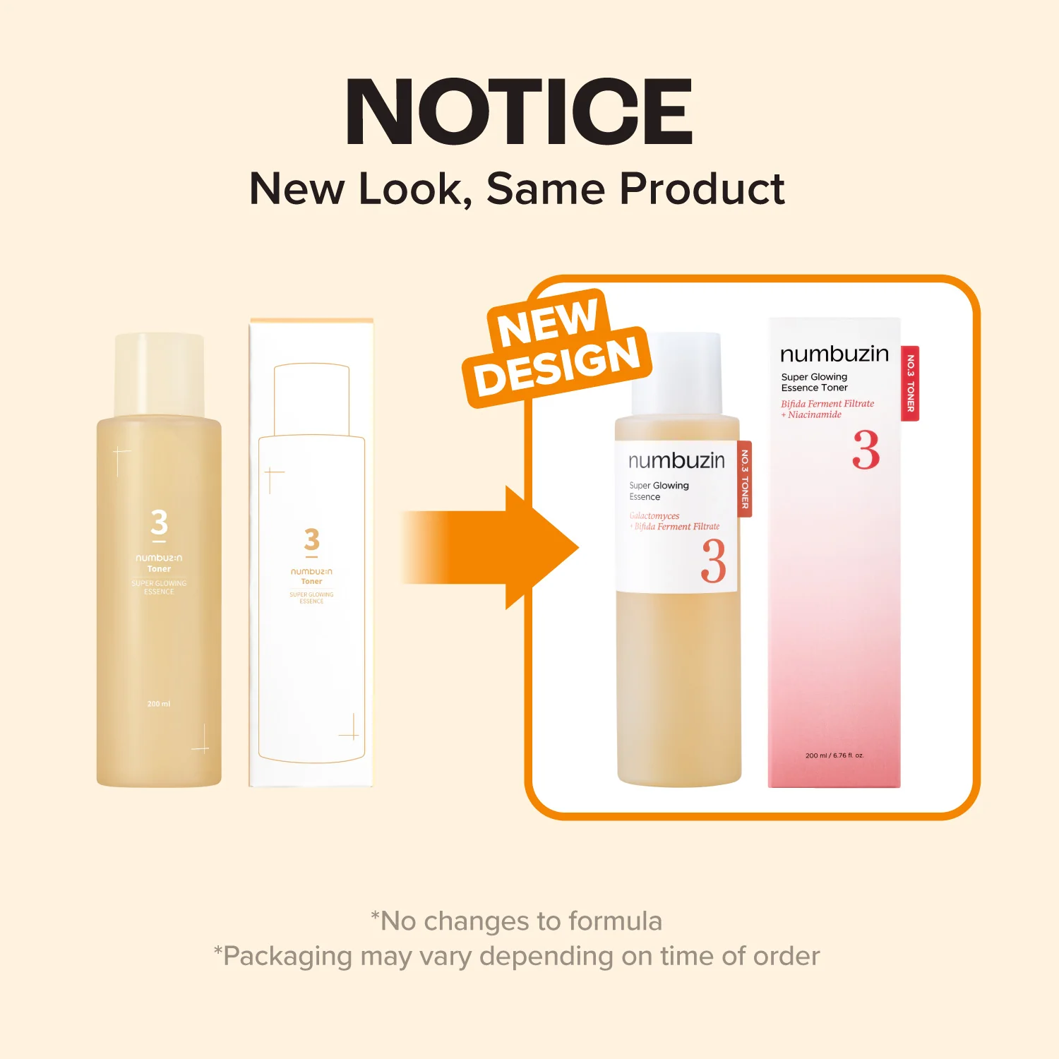 No.3 Super Glowing Essence Toner 6.76 fl.oz - Image 3