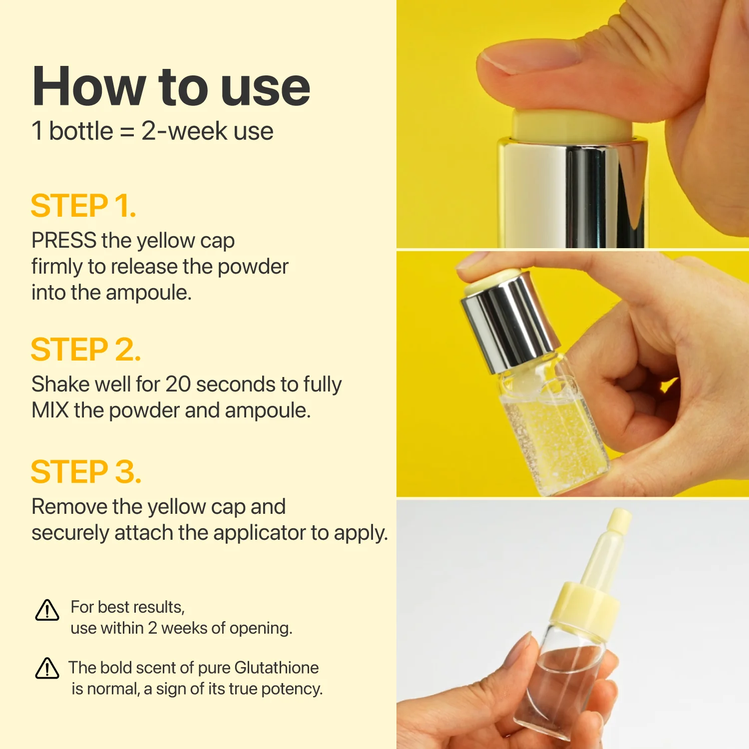 No.5 Glutathione TXA Advanced Dark Spot Ampoule Concentrate - Image 10