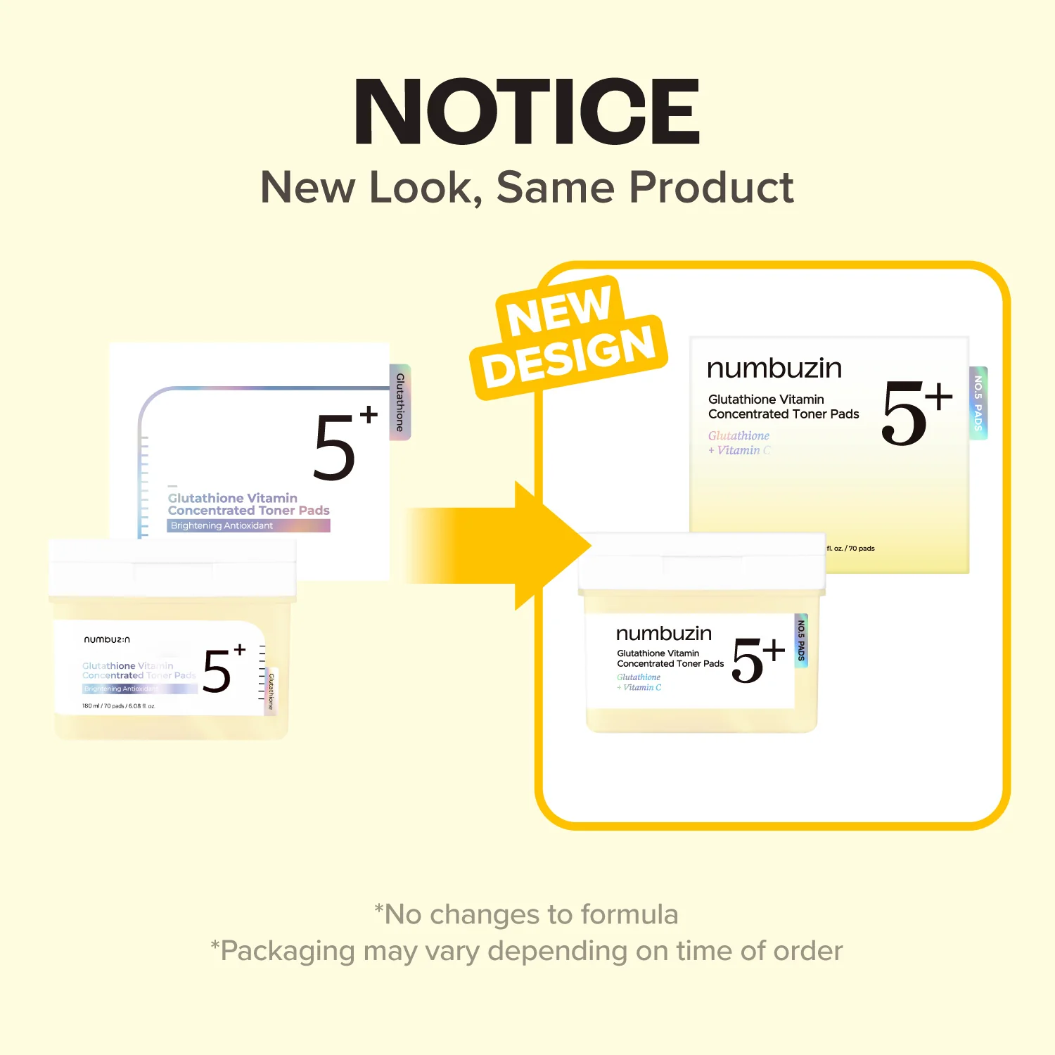 No.5 Vitamin-Niacinamide Concentrated Toner Pads - Image 3