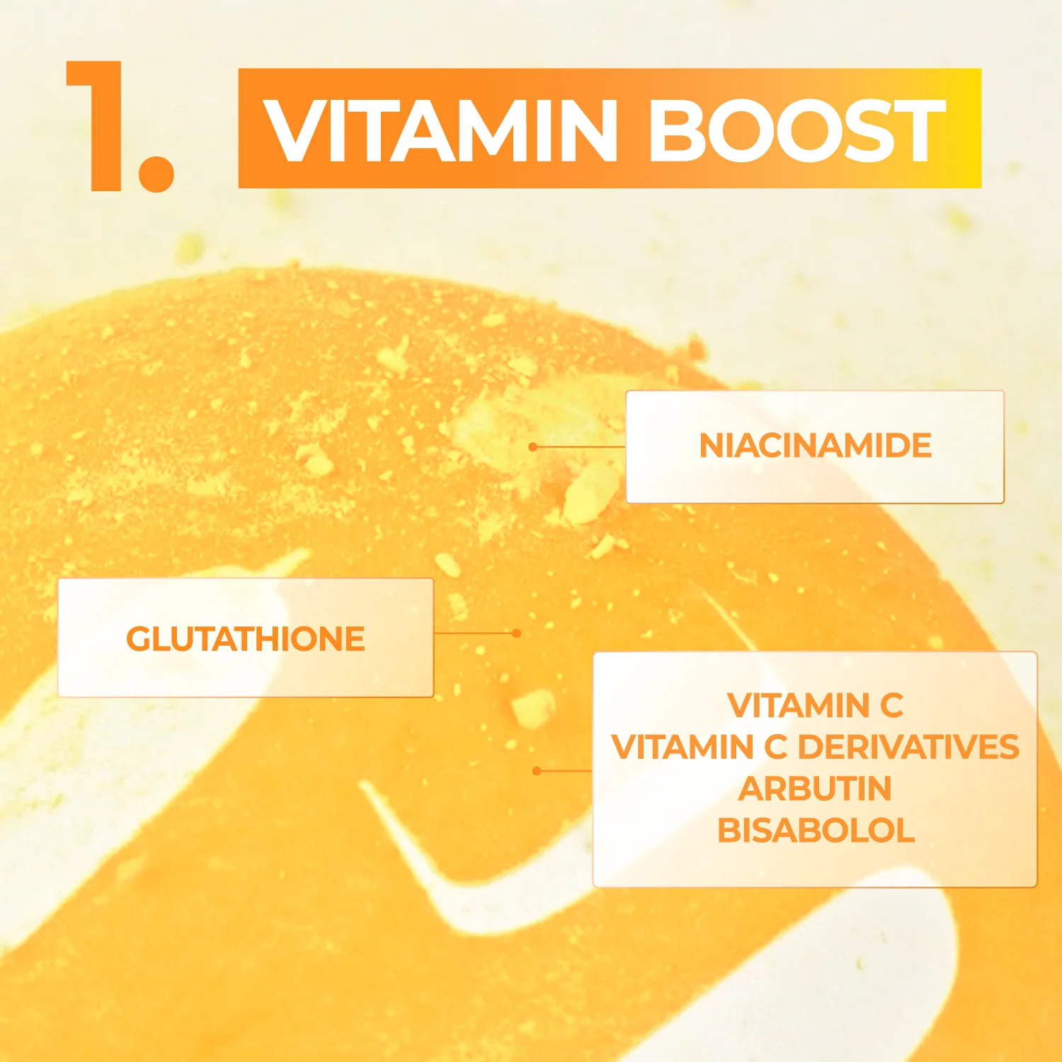 No.5+ Glutathione Vitamin Concentrated Sheet Mask (5 Sheets) - Image 6